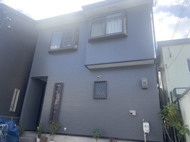 生野区S様邸　外壁・屋根塗装、シーリング打ち替え工事事例