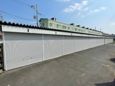 八尾市　ガレージ倉庫塗装工事事例